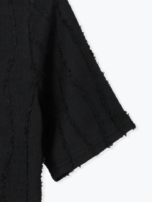 Lugnoncure「フリンジクルーネック半袖トップス」|その他|