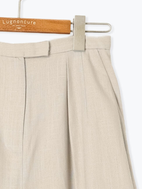 Lugnoncure「【セットアップ可】レーヨン麻ワイドパンツ」|その他|