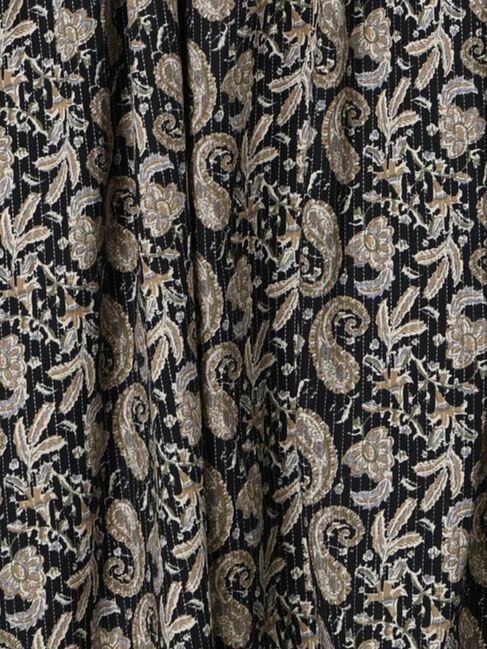 Lugnoncure「ペイズリー柄コットンギャザースカート」|スカート|