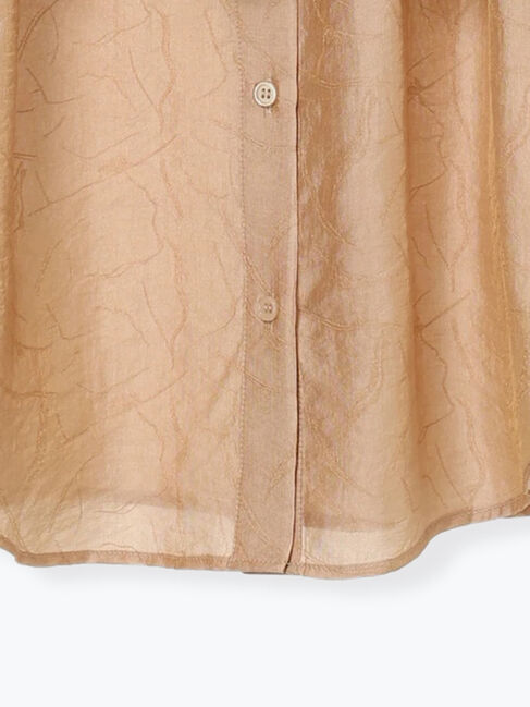 Te chichi TERRASSE「シアージャガードビスチェセットシャツ」|シャツ・ブラウス|