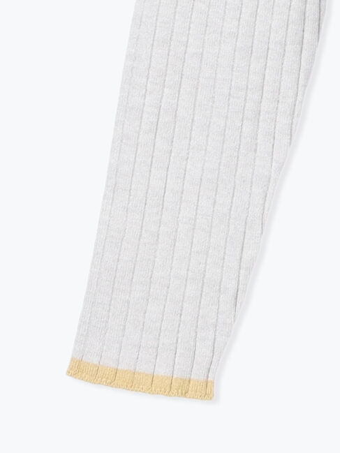 Lugnoncure「配色クルーネックリブニット」|ニット・セーター|