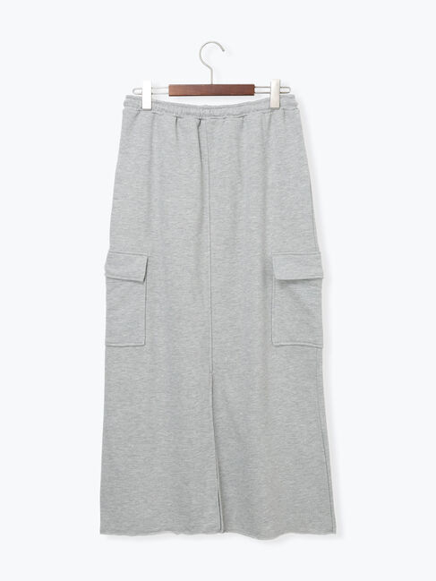 Te chichi TERRASSE「裏毛カーゴスカート」|スカート|