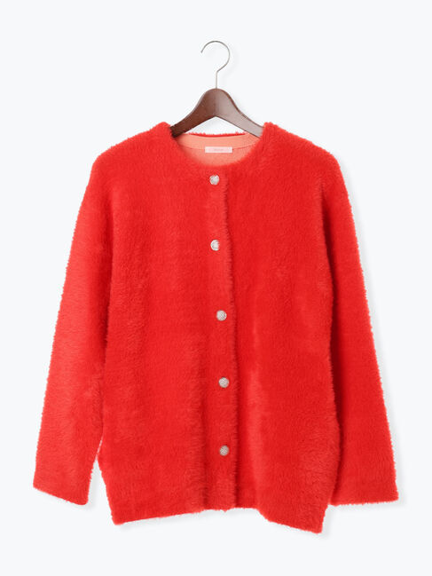 Te chichi「【R by Te chichi】ダブルフェイスフェザーカーディガン《2025winter catalog item》」|カーディガン|