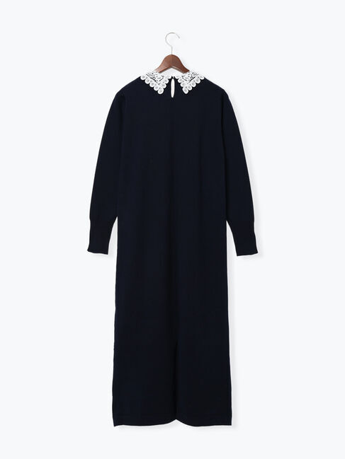 Te chichi「レース衿ニットワンピース」|ワンピース|