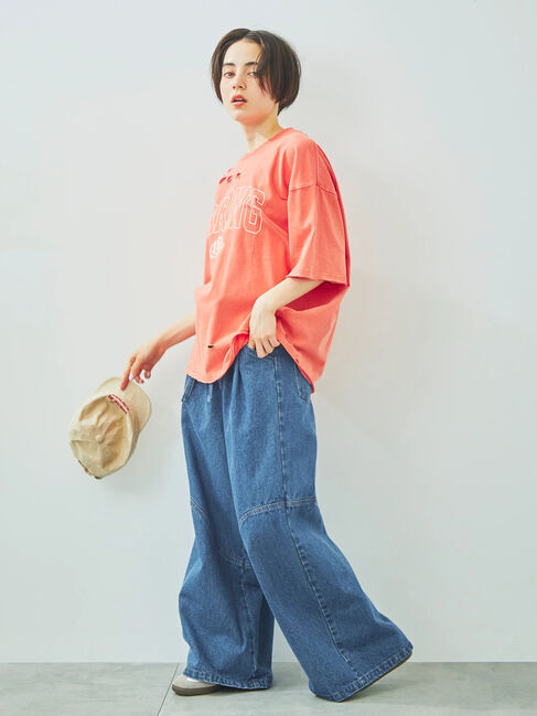 SM2「パウダー加工ロゴアソートプリントTシャツ」|Tシャツ・カットソー|