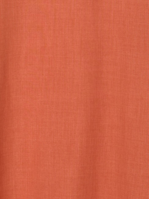 Samansa Mos2 blue「リネンタッチワイドブラウス」|シャツ・ブラウス|