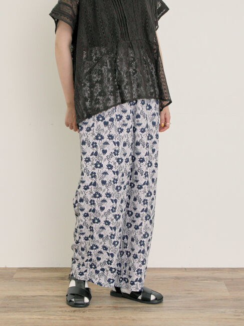 Samansa Mos2「◎花柄イージーパンツ」|その他|