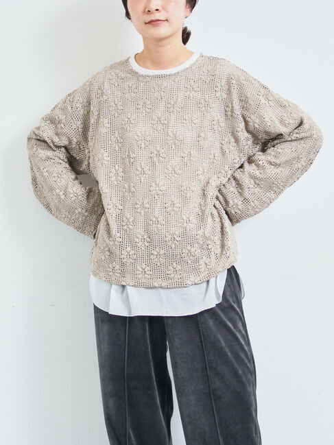 SM2「布帛切替ロンT」|Tシャツ・カットソー|