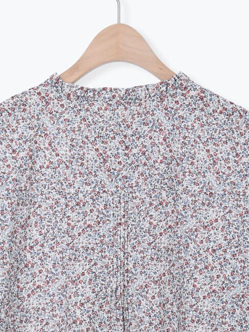 Samansa Mos2「【ゆべし&times;Samansa Mos2】フリルブラウス」|シャツ・ブラウス|