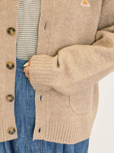 Samansa Mos2「【KELTY&times;Samansa Mos2】クルーネックカーディガン」|カーディガン|