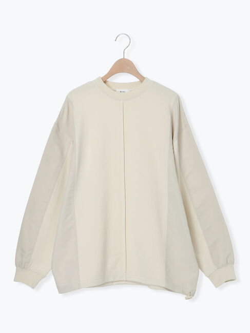 SM2「異素材切替スウェット」|Tシャツ・カットソー|