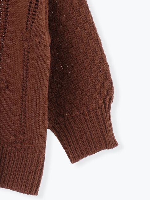 Samansa Mos2 Lagom「【マシンウォッシャブル】ニットカーディガン」|カーディガン|