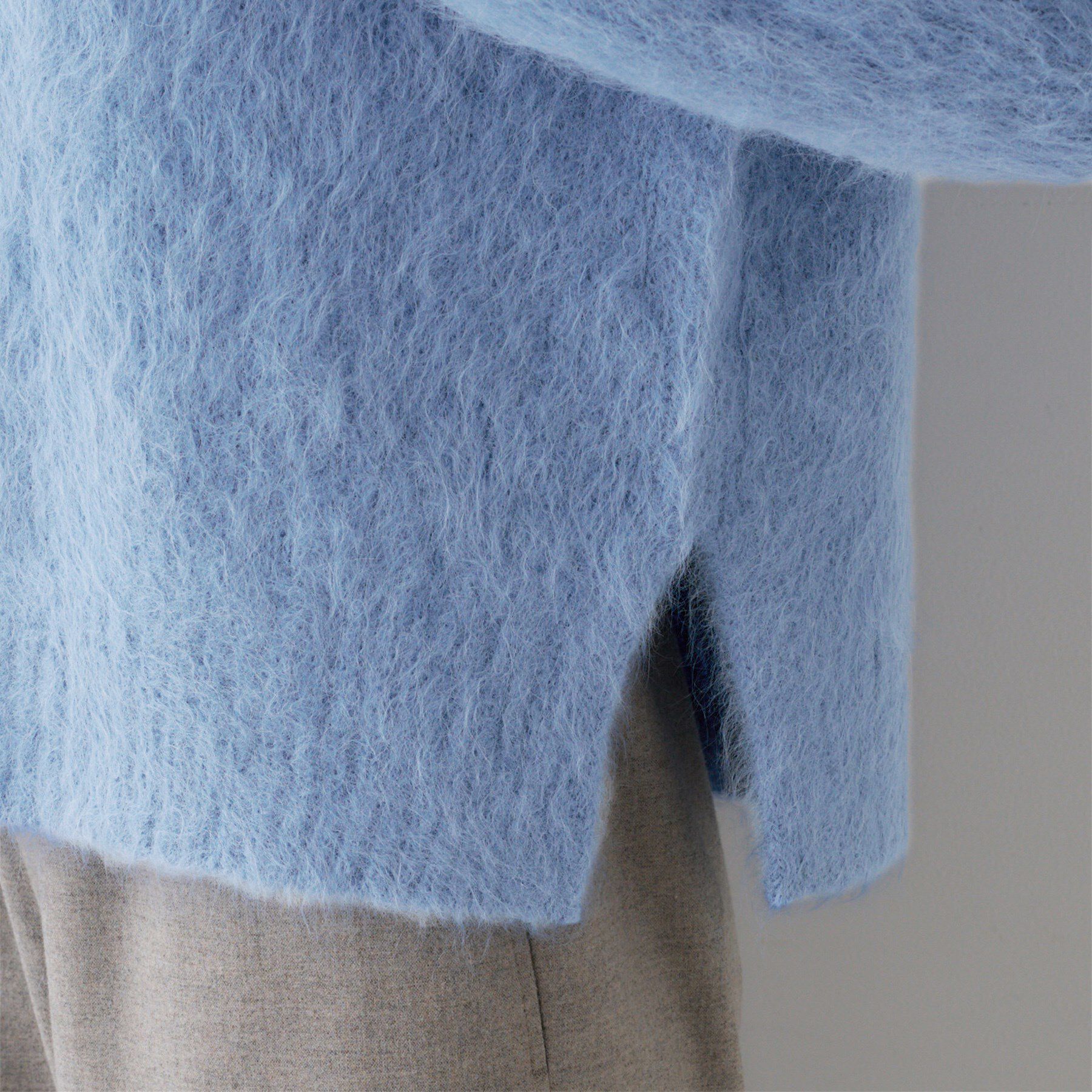 UNTITLED「【ゆったり】アルパカ混シャギーニット」|ニット・セーター|