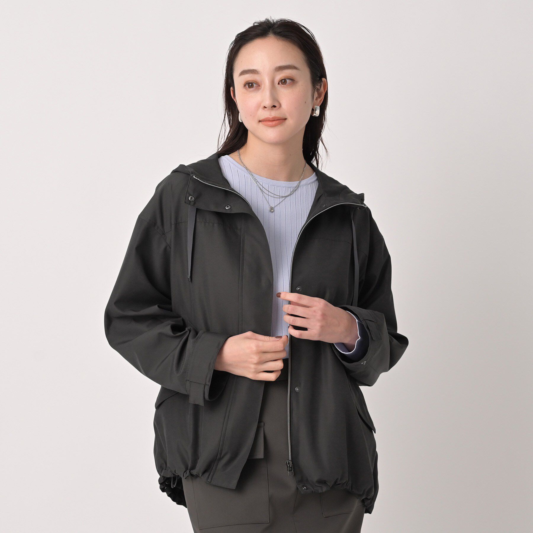 UNTITLED「【洗える/はっ水】リラクシーマウンテンパーカー」|ブルゾン・スタジャン|