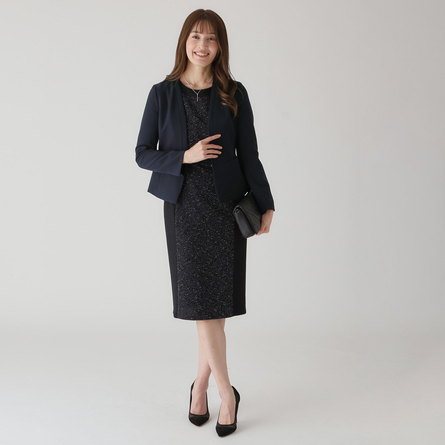 COUP DE CHANCE「【洗える／日本製】ノーカラージャケット」|ノーカラージャケット|