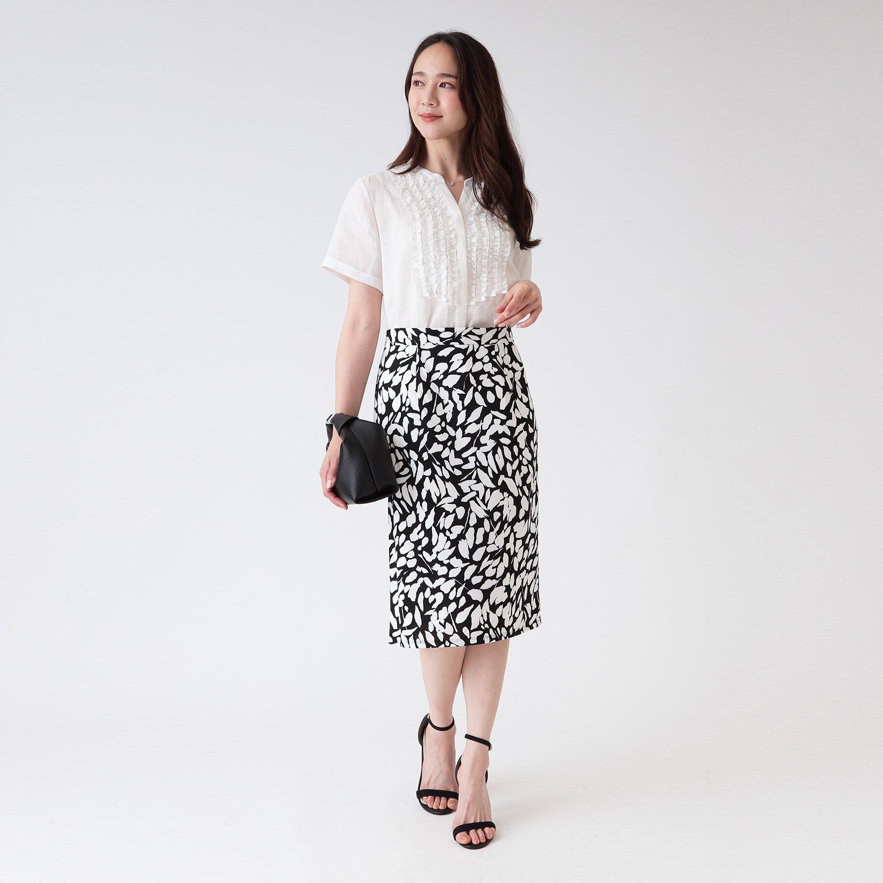 COUP DE CHANCE「【洗える／日本製／ジャージ素材】タイトシルエットのスカート」|スカート|