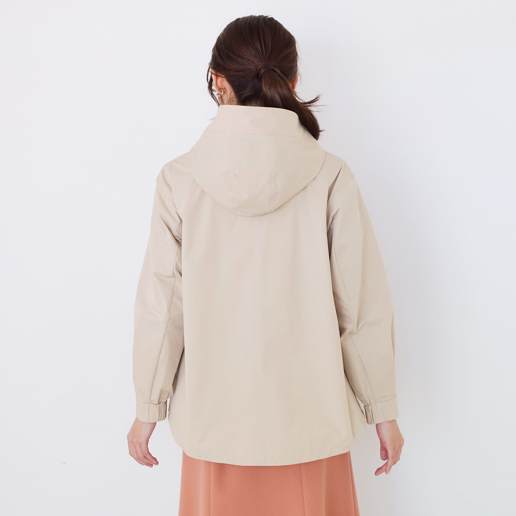 COUP DE CHANCE「【手洗い可／裏地なし／袖プッシュアップ可／フード取外し可】マウンテンパーカー」|ブルゾン・スタジャン|