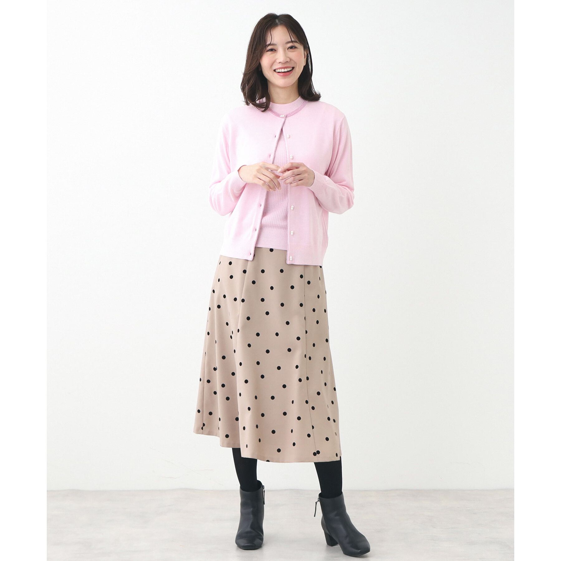 Reflect「【夏SALE／手洗い可】カーディガン＋ニットツインセット」|その他|