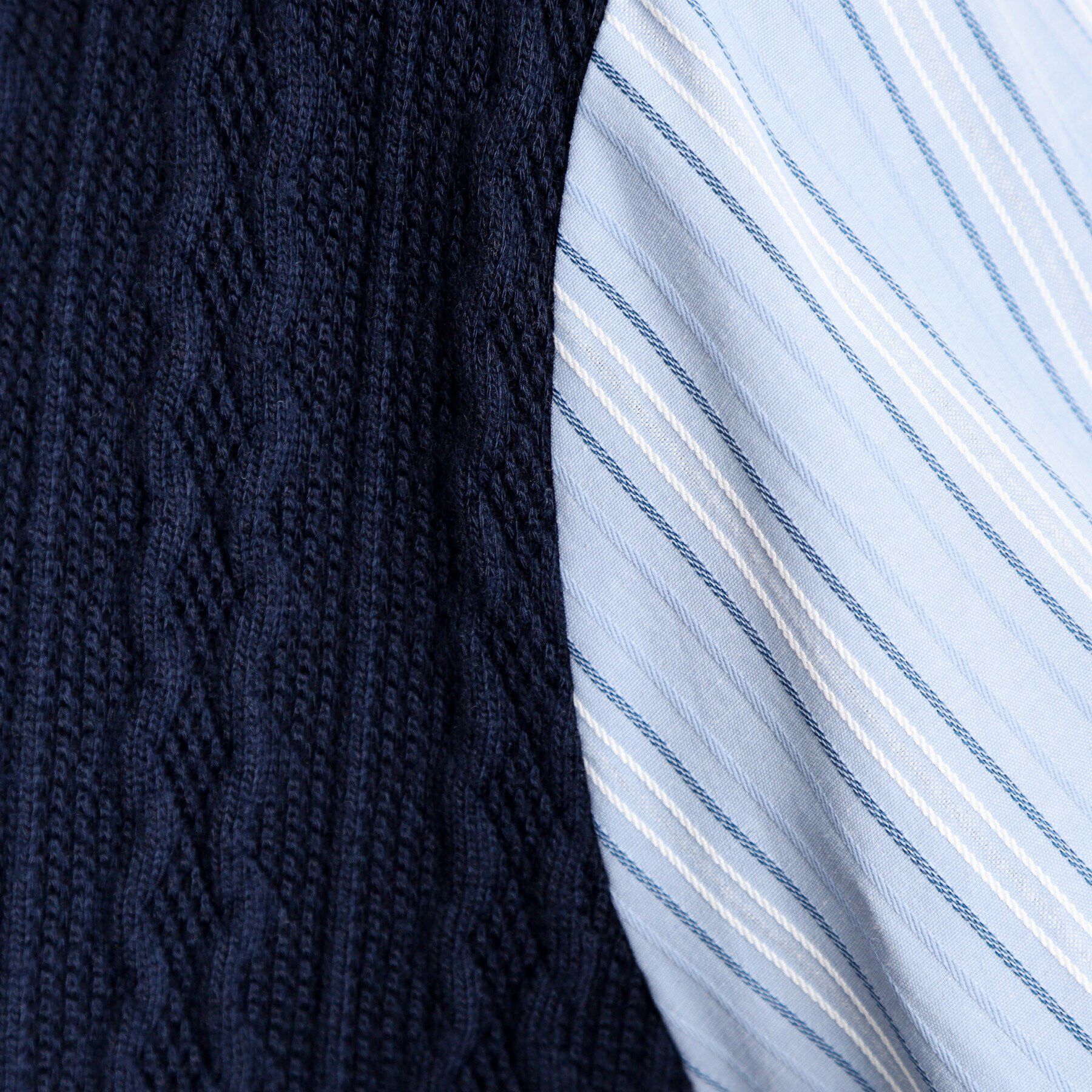 Reflect「【夏SALE／E‐QUALITY／洗える】異素材ミックスプルオーバー」|Tシャツ・カットソー|