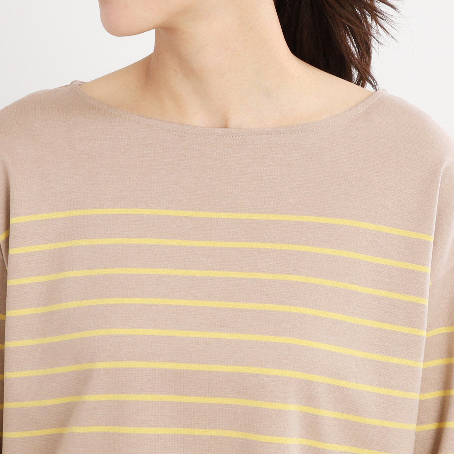 Reflect「【洗える】パネルボーダープルオーバー」|Tシャツ・カットソー|