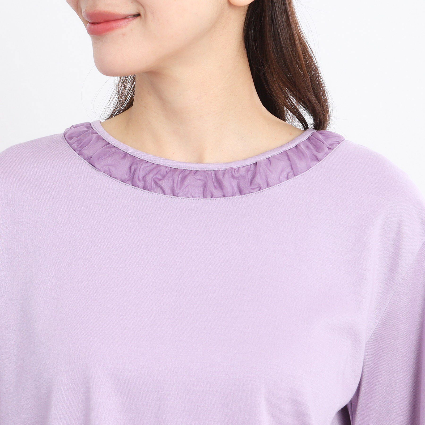 Reflect「【洗える】キレイめジャージプルオーバー」|Tシャツ・カットソー|