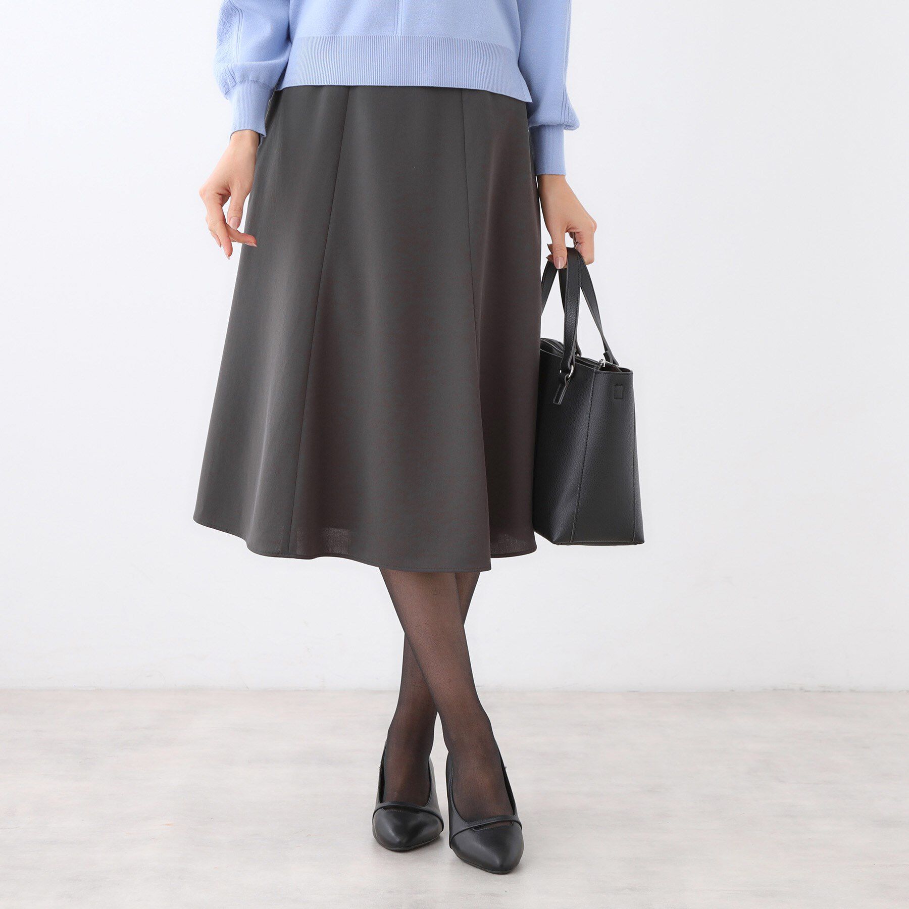 Reflect「【美シルエット】ソフトマーメイドスカート」|スカート|