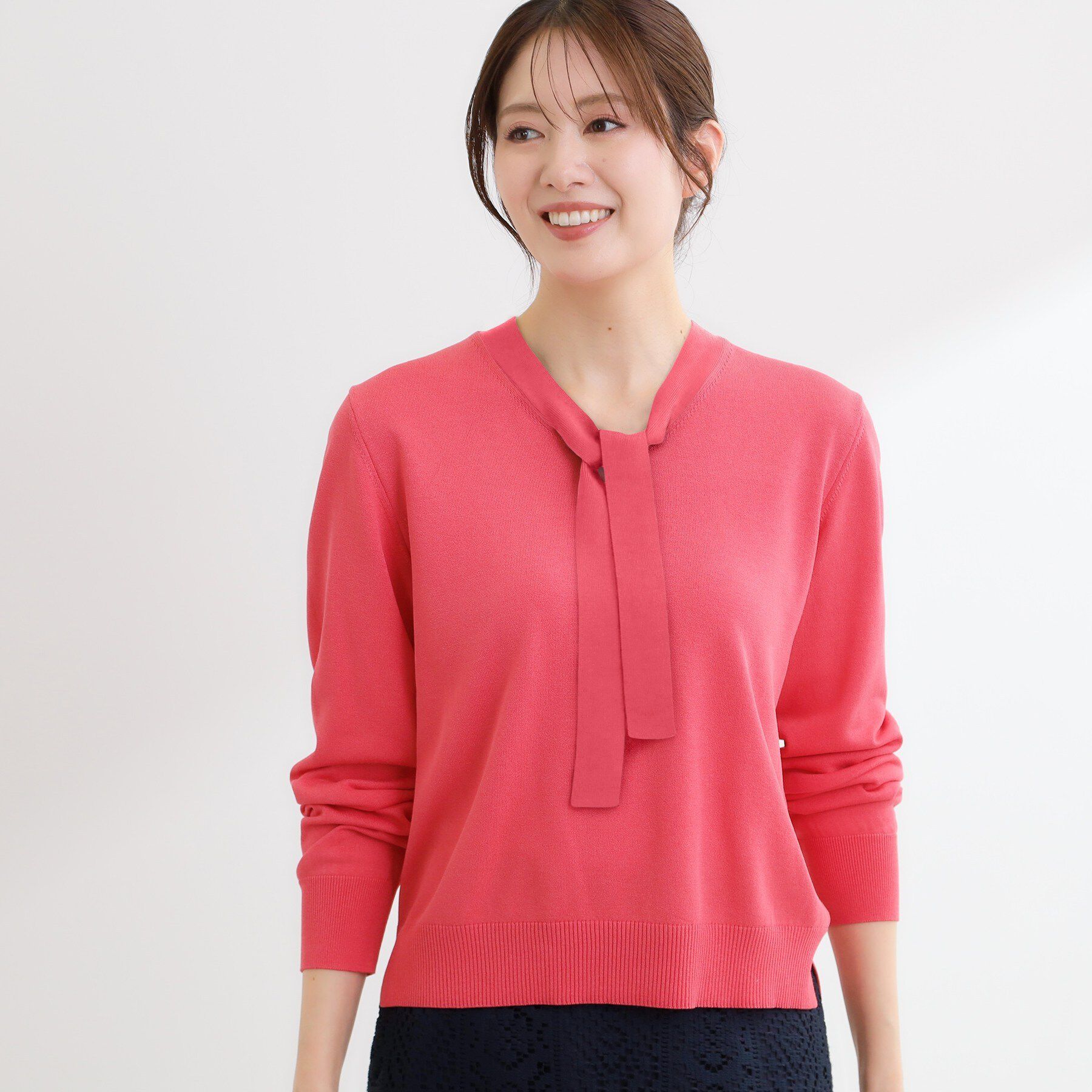 Reflect「ハイゲージボウタイニット」|ニット・セーター|