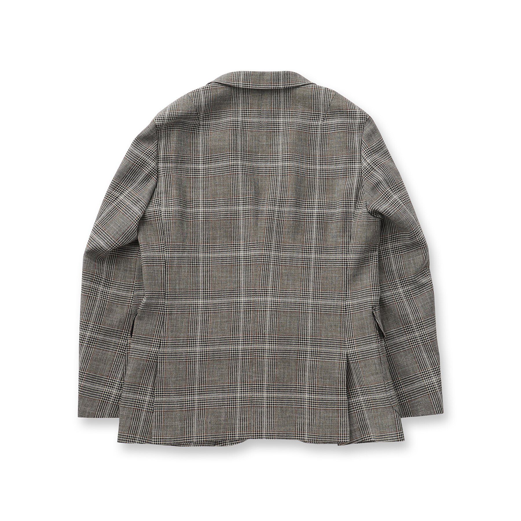 DRESSTERIOR「ウールコットン グレンチェックジャケット」|テーラードジャケット|
