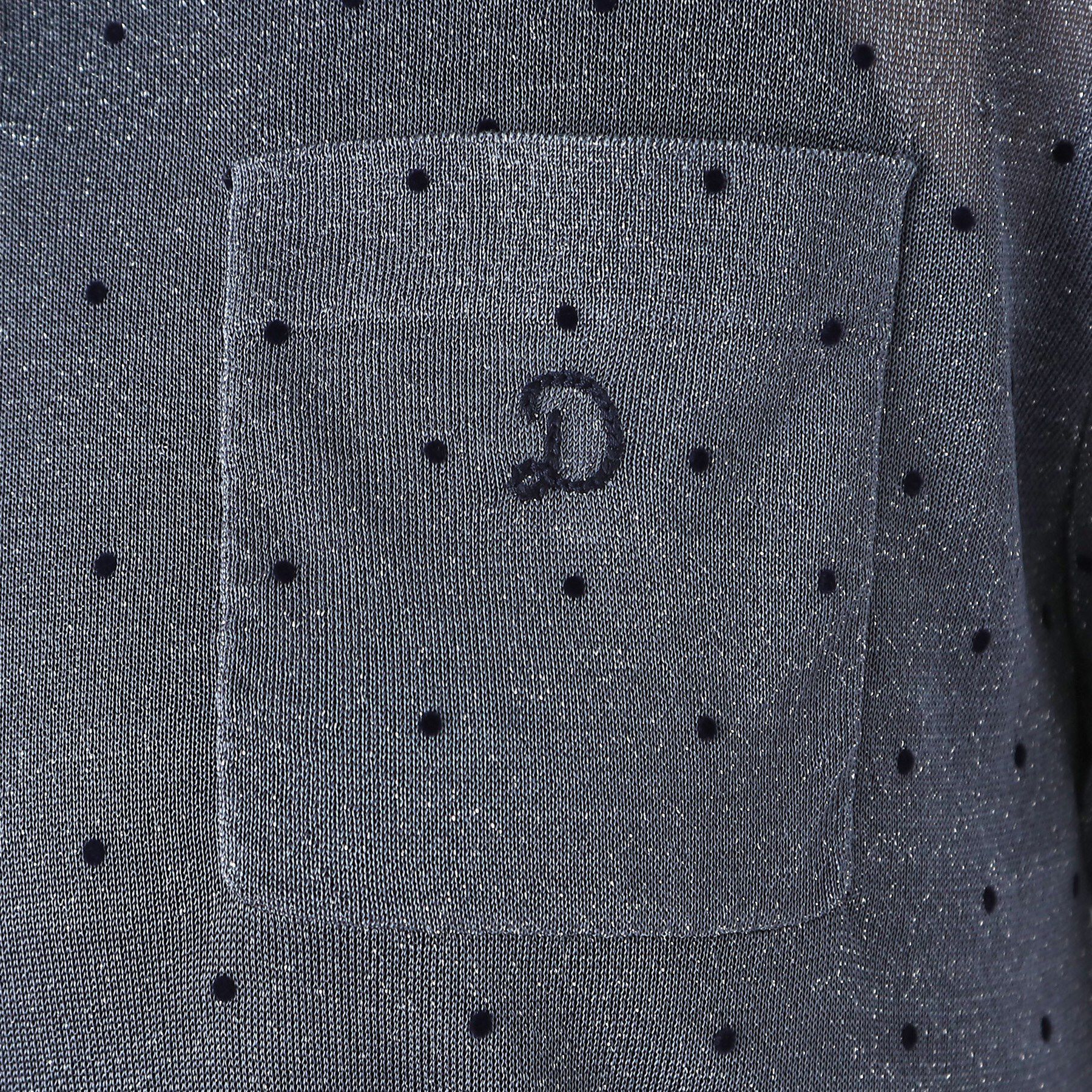 DRESSTERIOR「ドットシアーポロニット」|ポロシャツ|