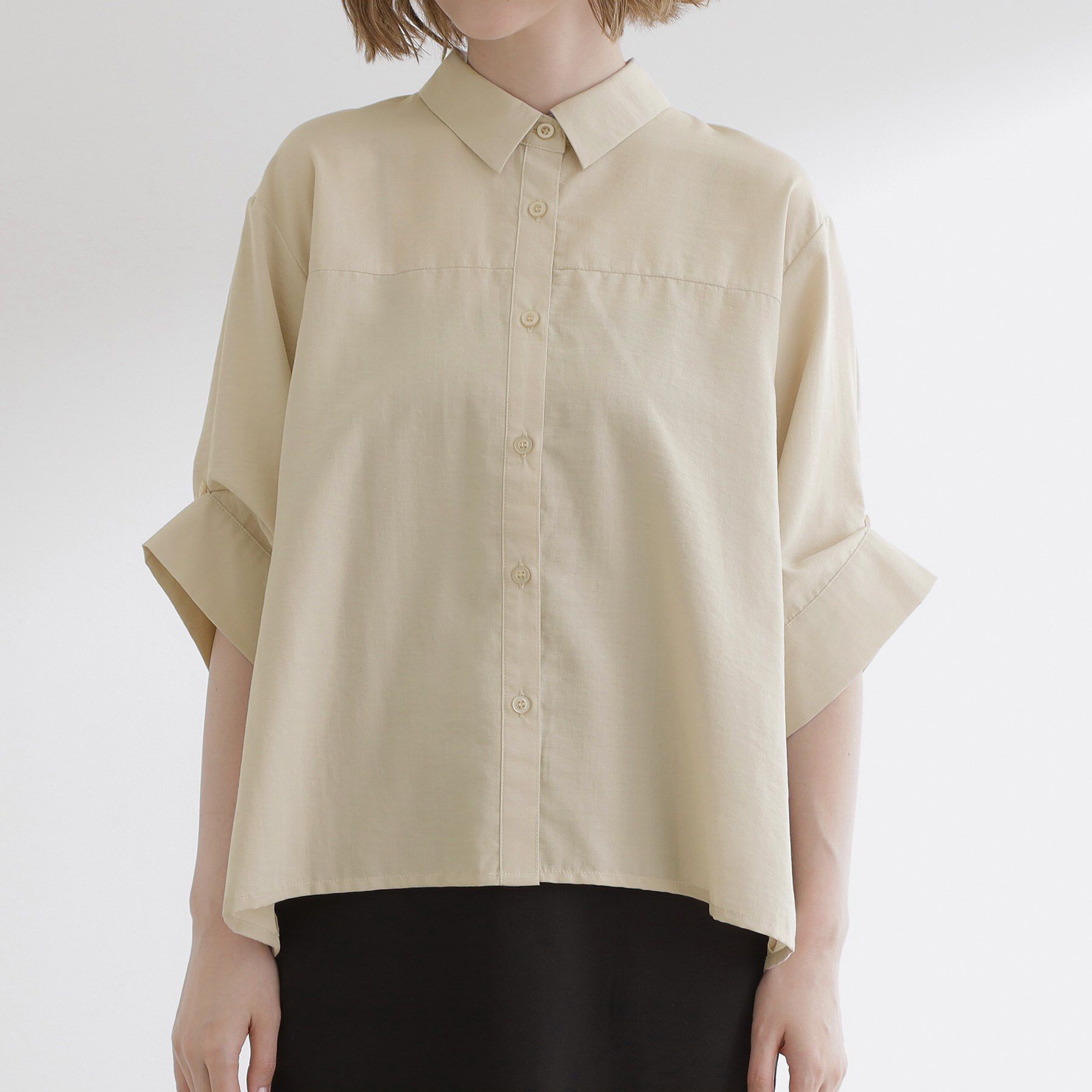 grove「【2WAY】1枚でも羽織っても。使える大人のシャツスタイル」|シャツ・ブラウス|