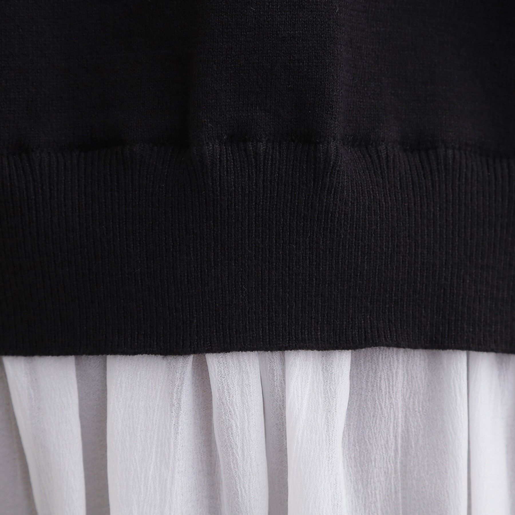 grove「裾レイヤードニットプルオーバー」|ニット・セーター|