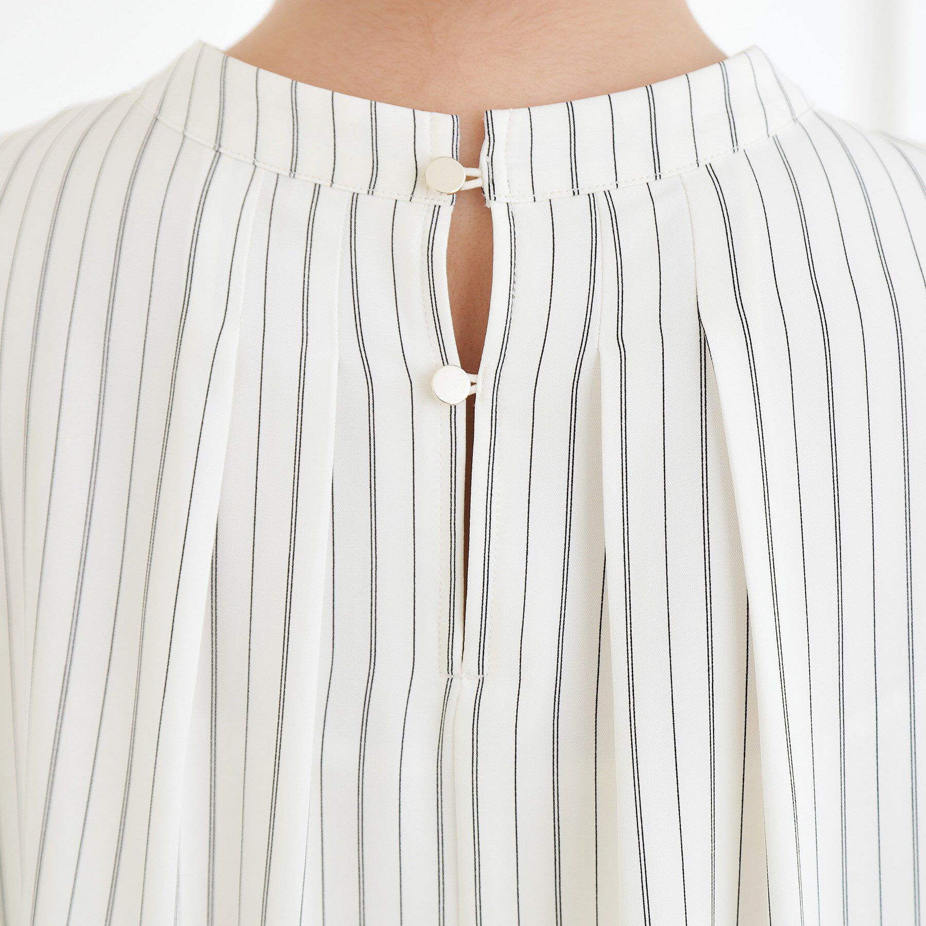 grove「【マシンウォッシュ/防シワ/UVカット】ボウタイブラウス【マルチWAY】」|シャツ・ブラウス|