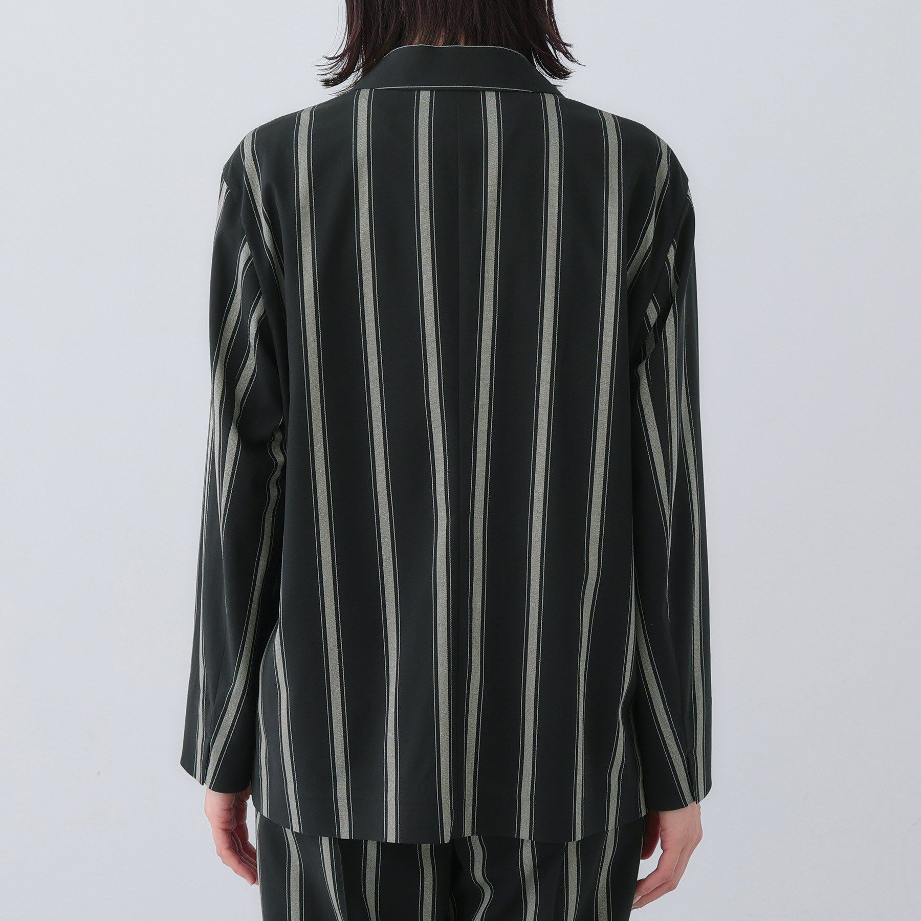 INDIVI「【日本製／SETUP可能】コットン混カーディガンライクジャケット」|スーツ|