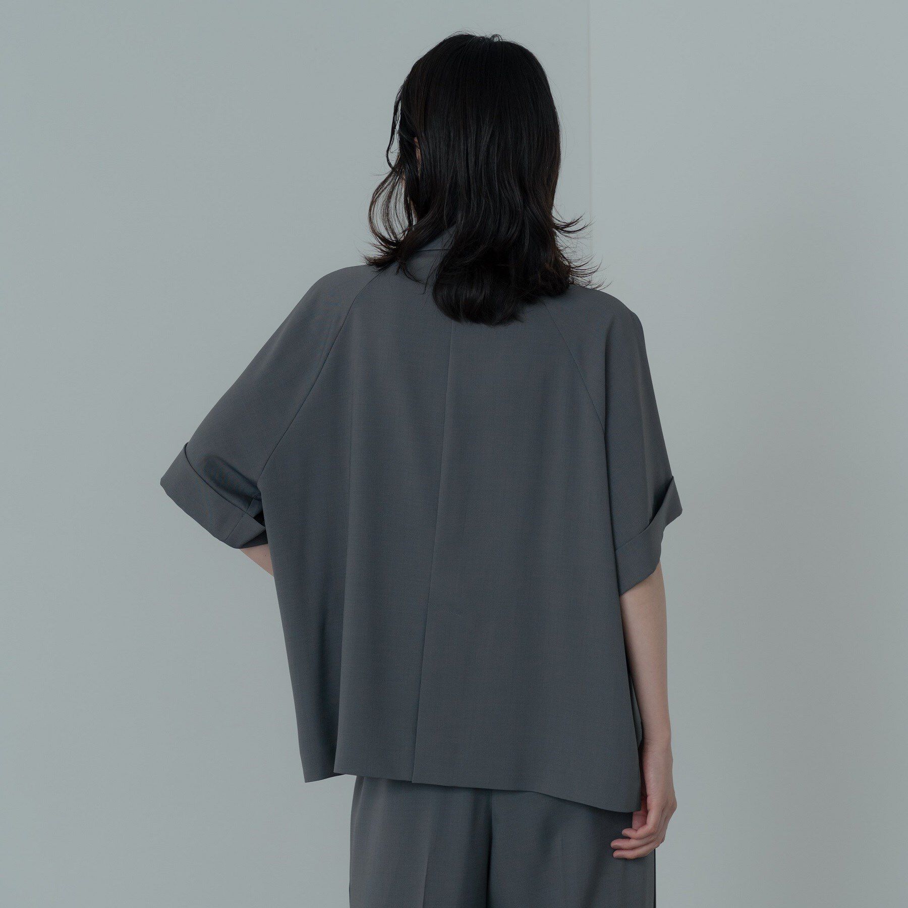 GALLEST「【セットアップ対応】イージーダブルブレスト半袖ジャケット」|テーラードジャケット|