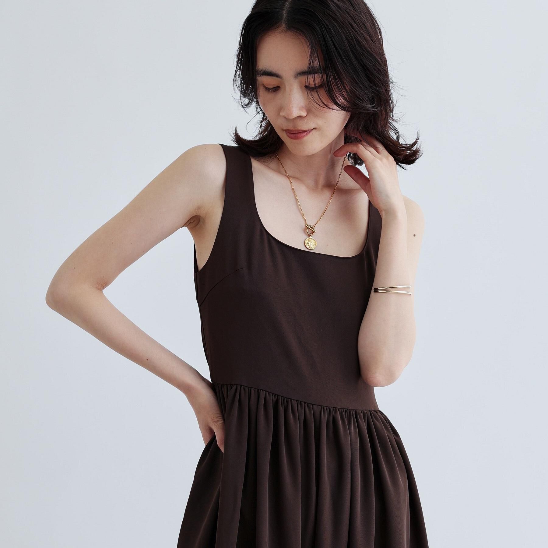 GALLEST「バックデザインサロペット」|オールインワン|