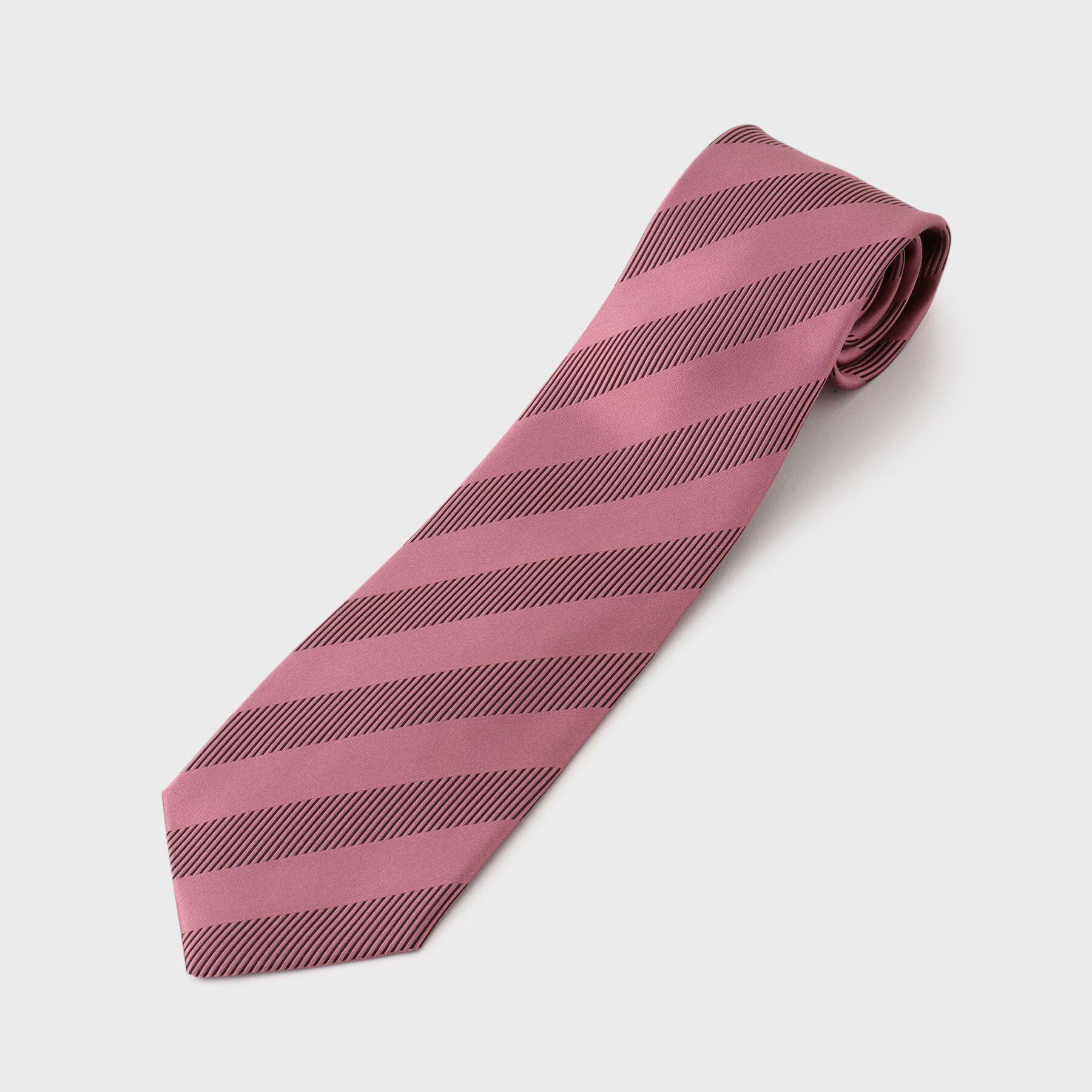 TAKEO KIKUCHI「【Made in JAPAN】TANGOストライプ ネクタイ」|ネクタイ・蝶ネクタイ|ﾋﾟﾝｸ(372)