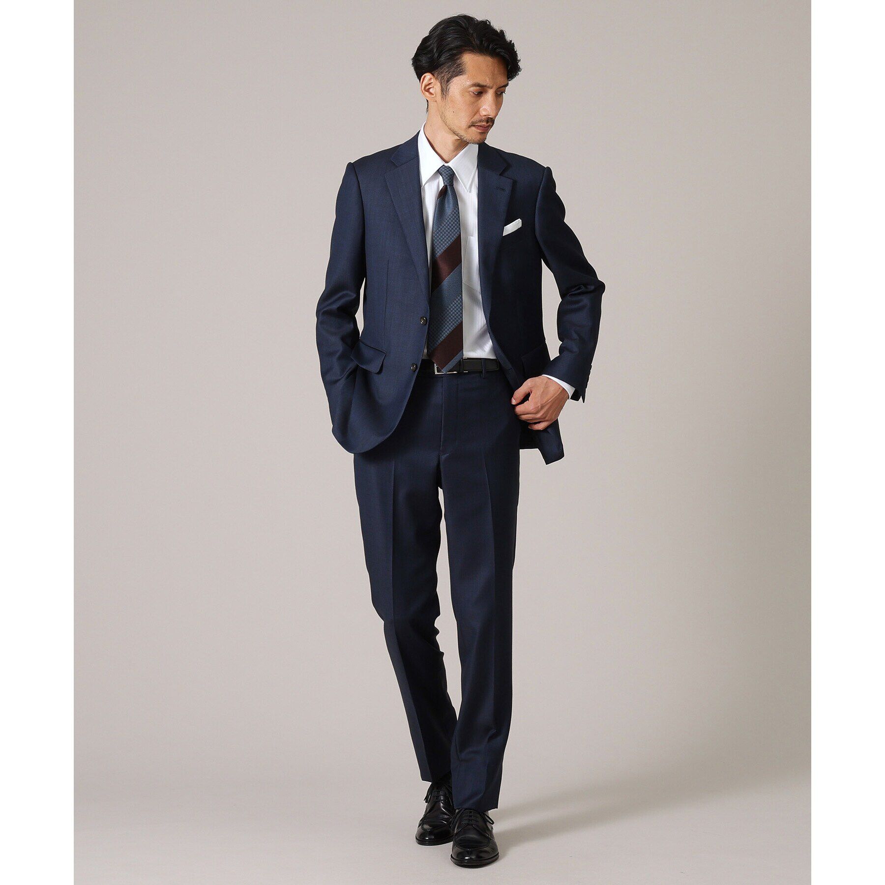 TAKEO KIKUCHI「【Made in JAPAN】ドビーストライプ ドレス シャツ」|シャツ・ブラウス|