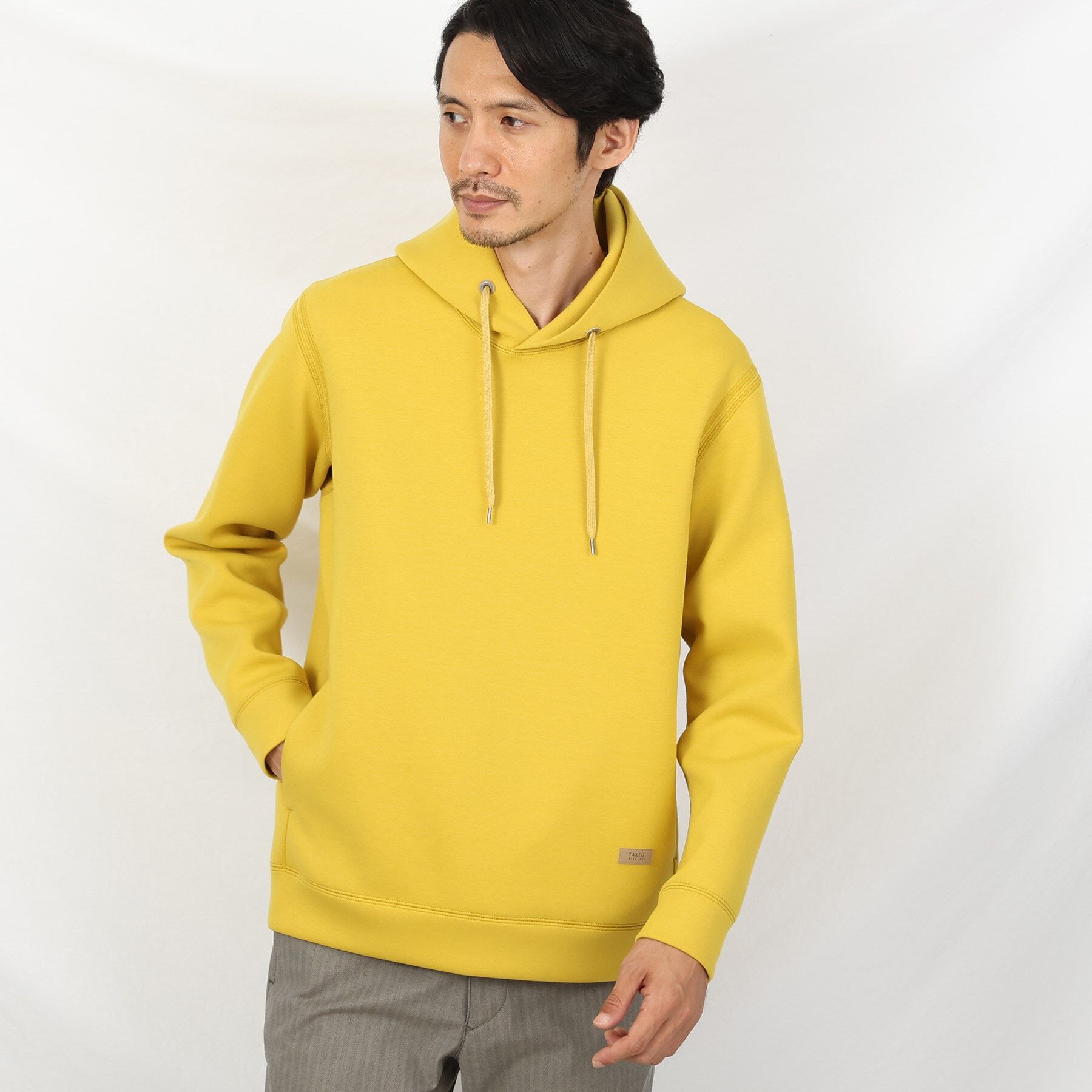 TAKEO KIKUCHI「【Sサイズ～】エアダン プルオーバー パーカ」|パーカー|マスタード(033)