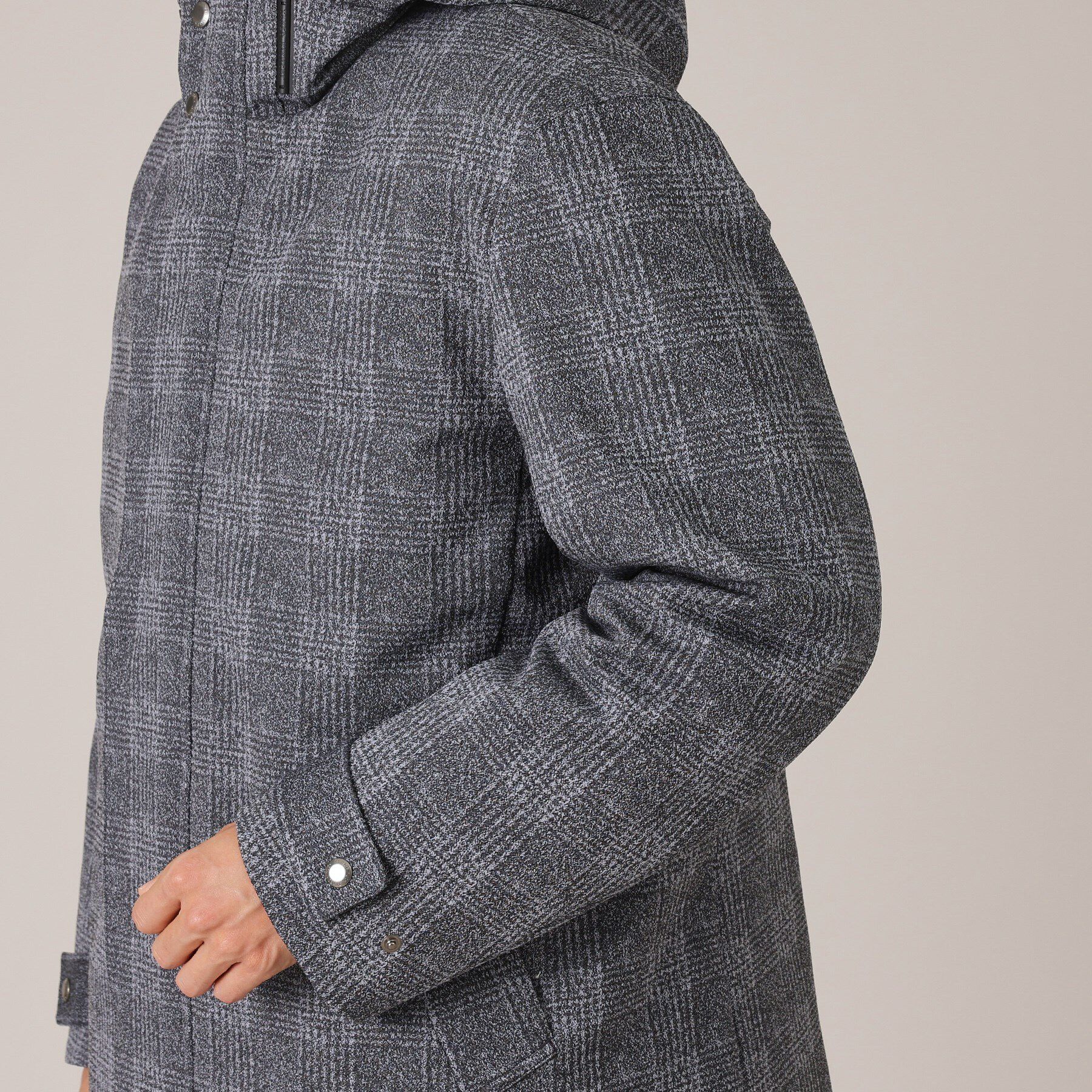 TAKEO KIKUCHI「【3WAY】ジャカード グレンチェック ダウンライナー ブルゾン」|ブルゾン・スタジャン|