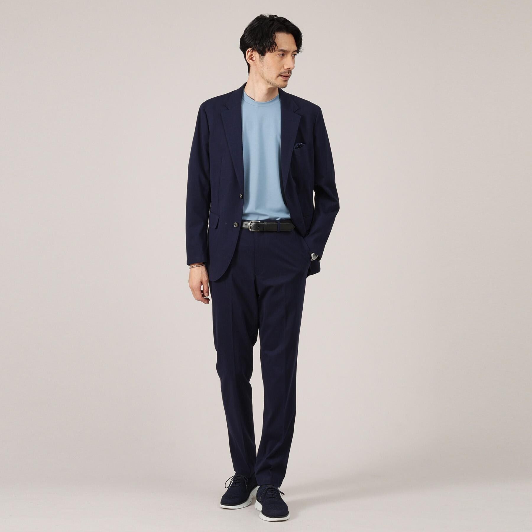 TAKEO KIKUCHI「【360&deg;ストレッチ／セットアップ対応】None Of Stress シャドーピンストライプ パンツ」|その他|