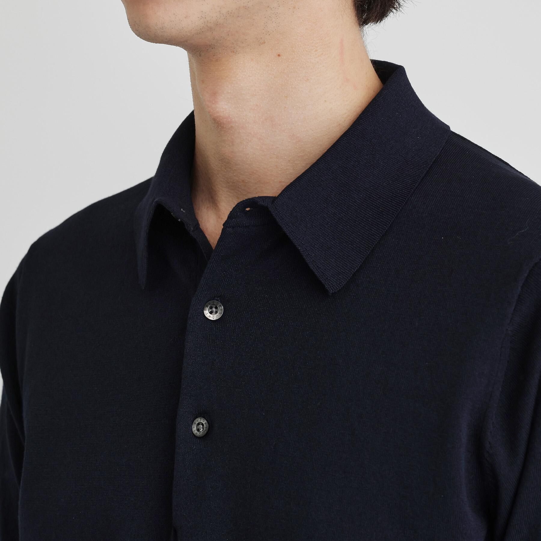 TAKEO KIKUCHI「テーラードニット ポロシャツ」|ポロシャツ|