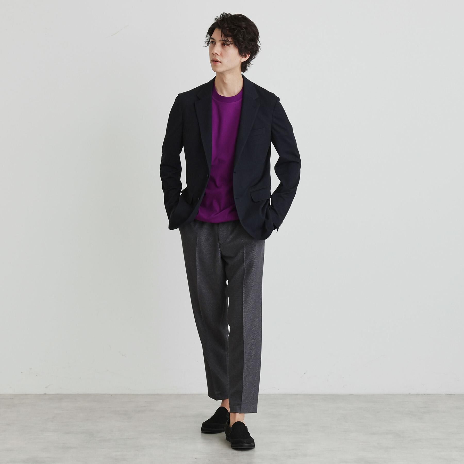 TAKEO KIKUCHI「【尾州織】後染め ドビーメッシュ イージーパンツ」|その他|