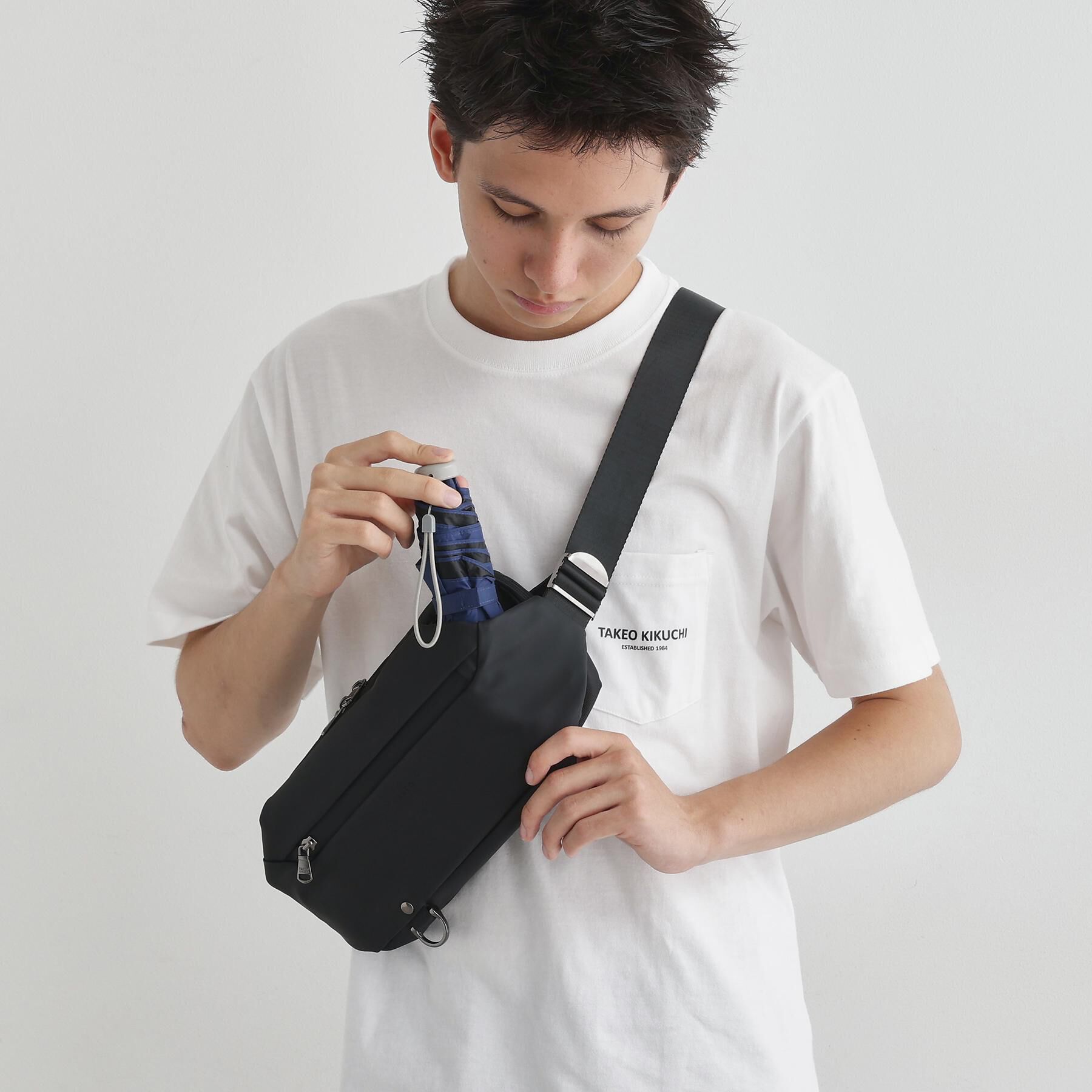 TAKEO KIKUCHI「STORAGEポケットスリングショルダーバッグ」|その他|