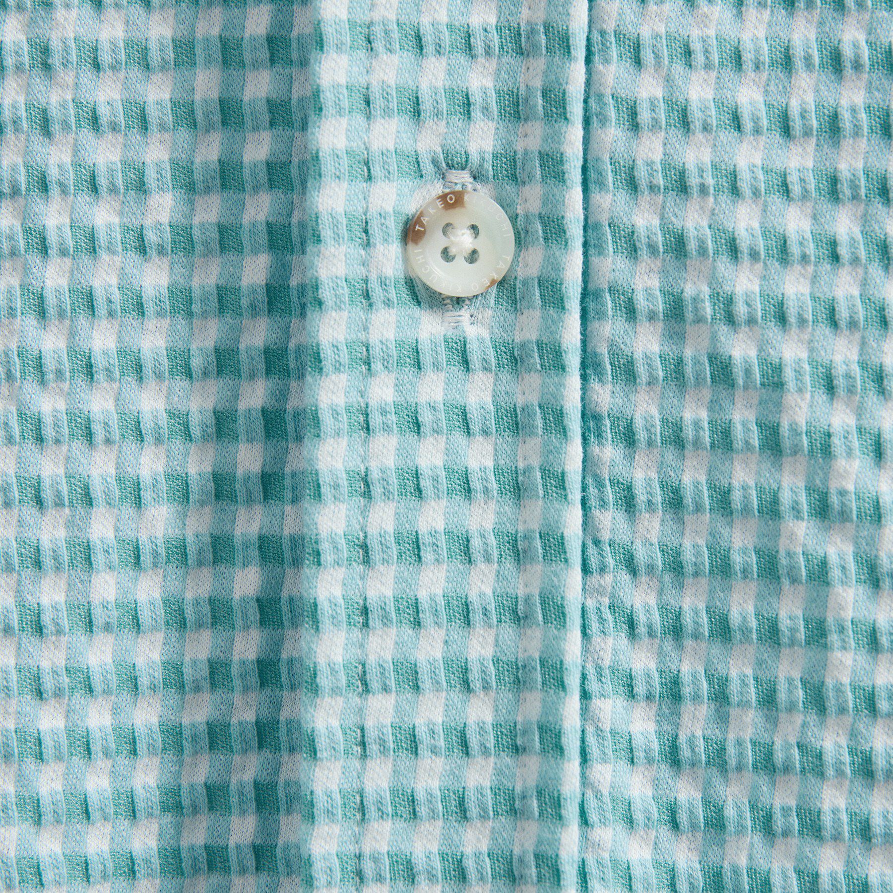 TAKEO KIKUCHI「シアサッカーギンガムチェック ストレッチシャツ」|シャツ・ブラウス|