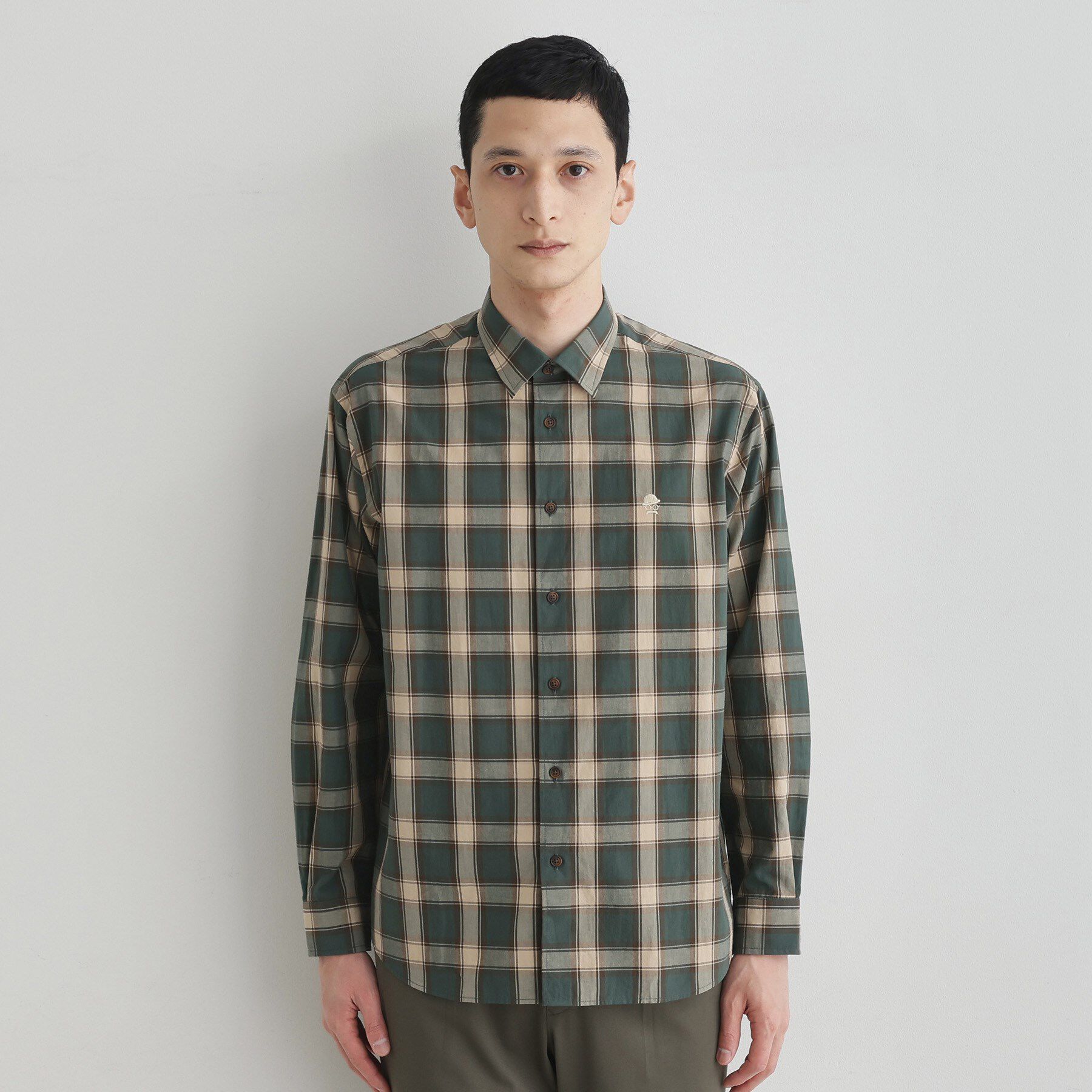 TAKEO KIKUCHI「【LIMITED】ダークチェック長袖シャツ」|シャツ・ブラウス|