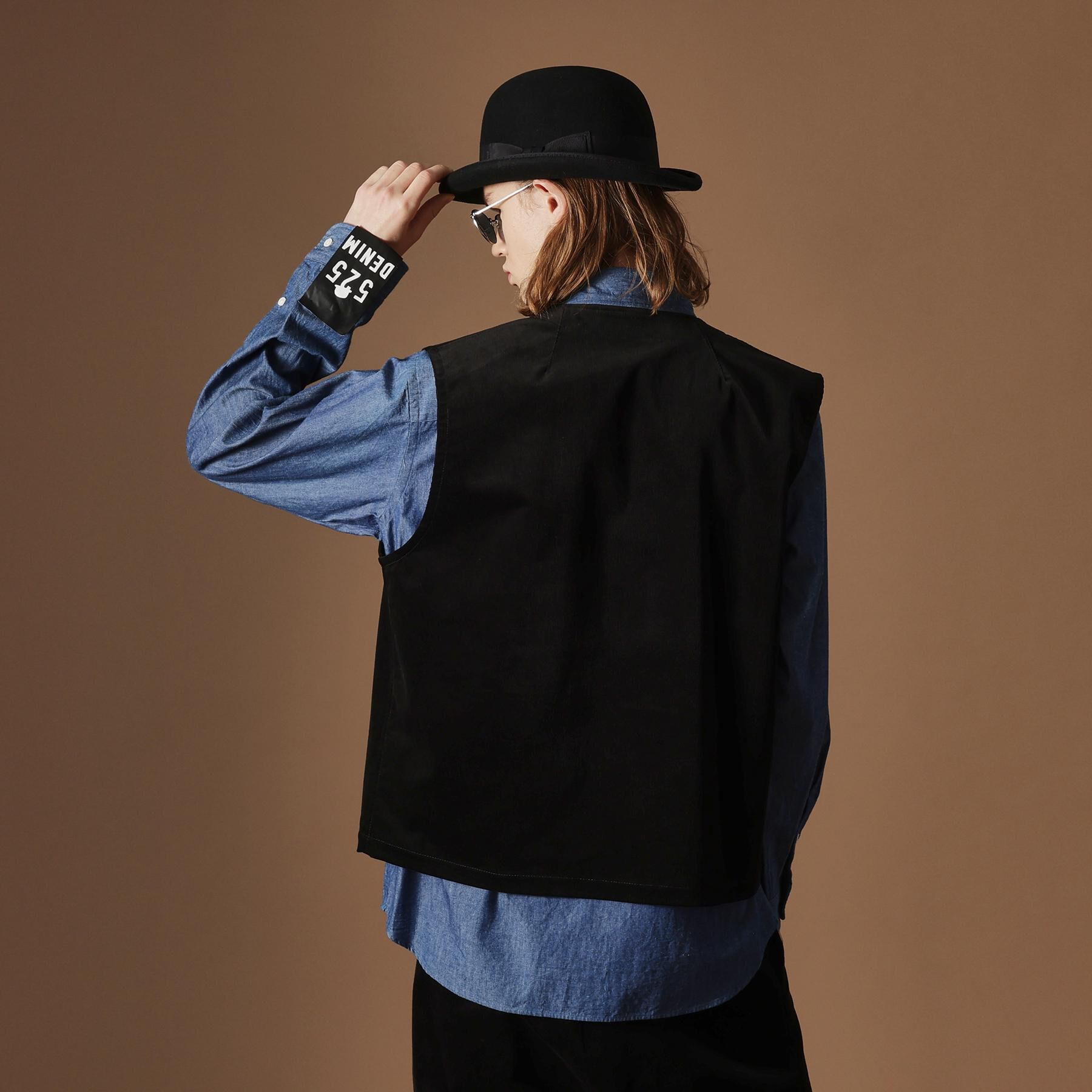 40CARATS&525「【Sサイズ～】コーデュロイ4パッチポケットヴェスト」|ベスト・ジレ|