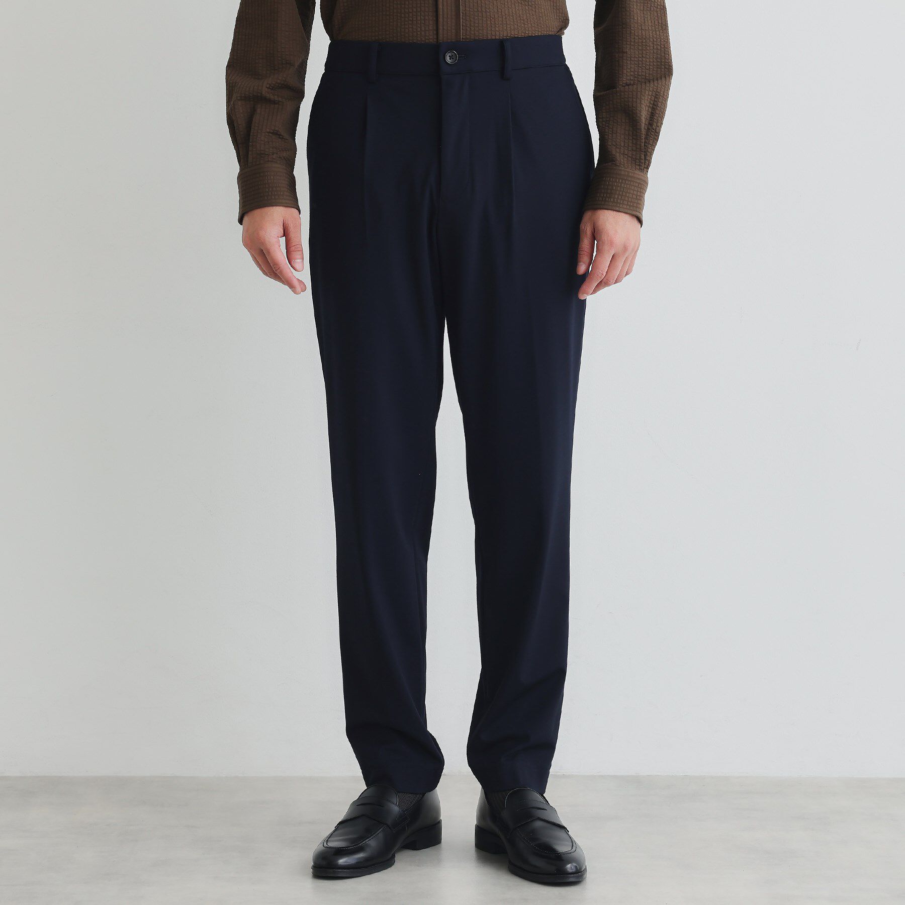 TAKEO KIKUCHI「サイドゴアウエスト スリム スラックス」|その他|