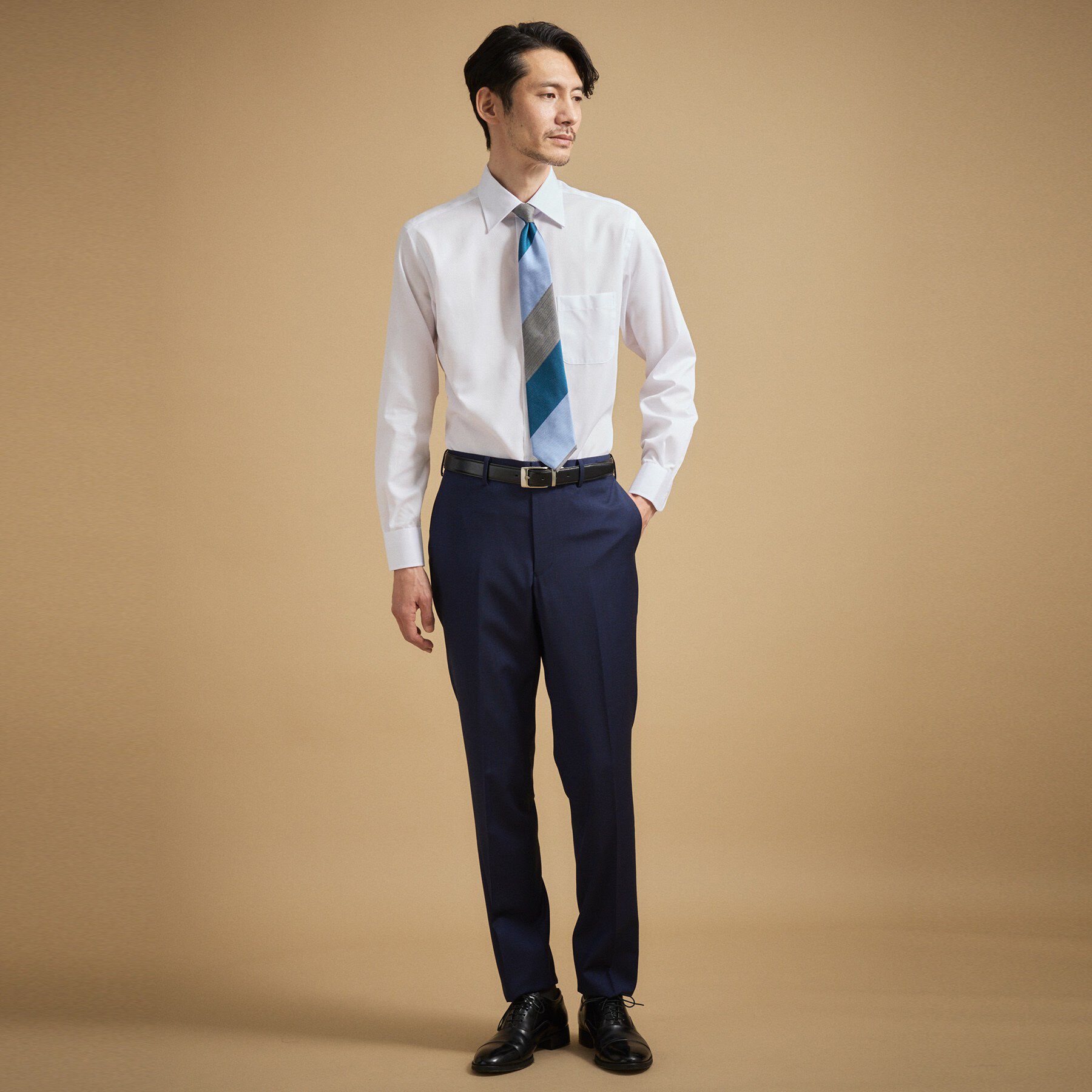 TAKEO KIKUCHI「【形態安定】ドビー ドレスシャツ」|シャツ・ブラウス|