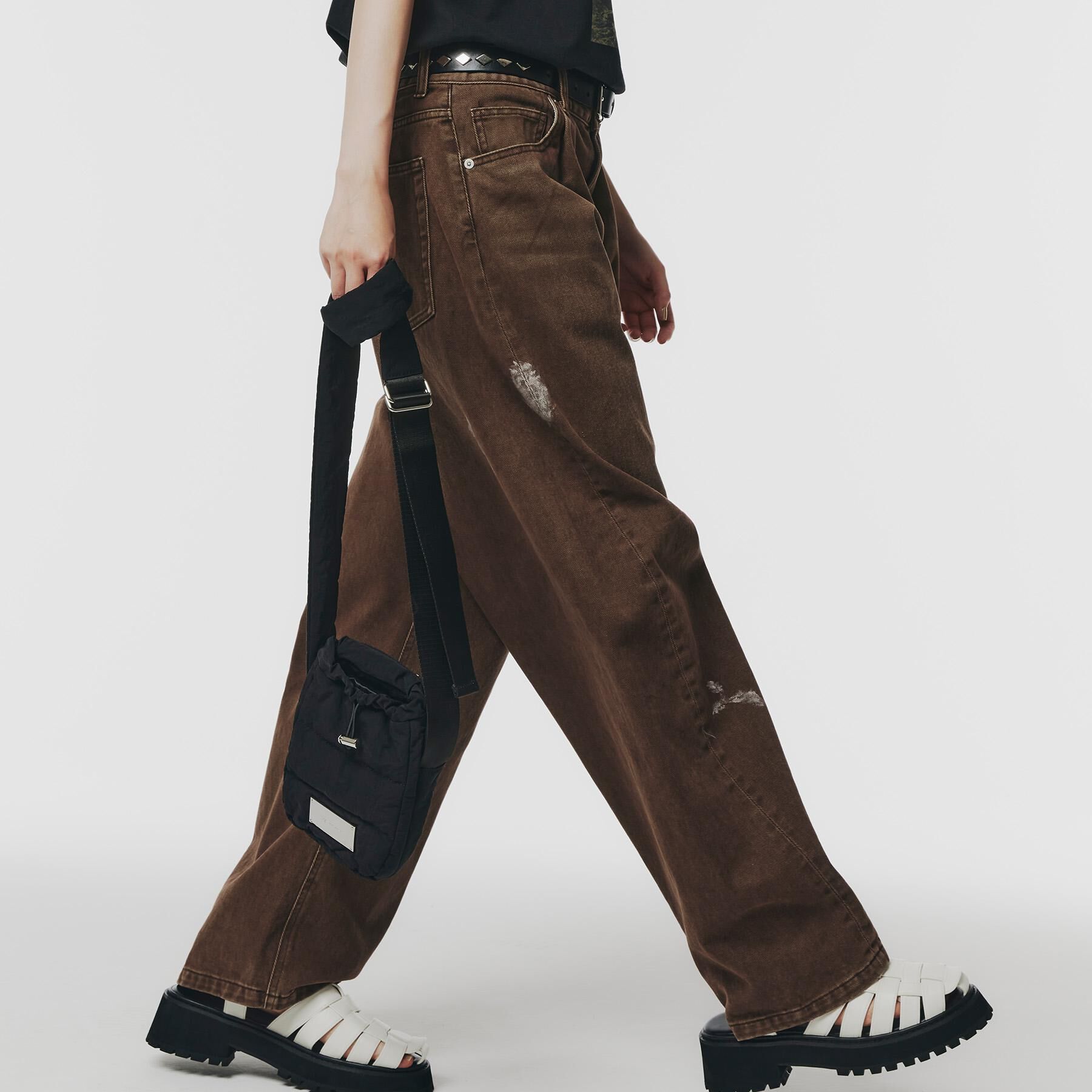 tk.TAKEO KIKUCHI「バレルシルエットパンツ（デニム＆カラーパンツ）」|その他|