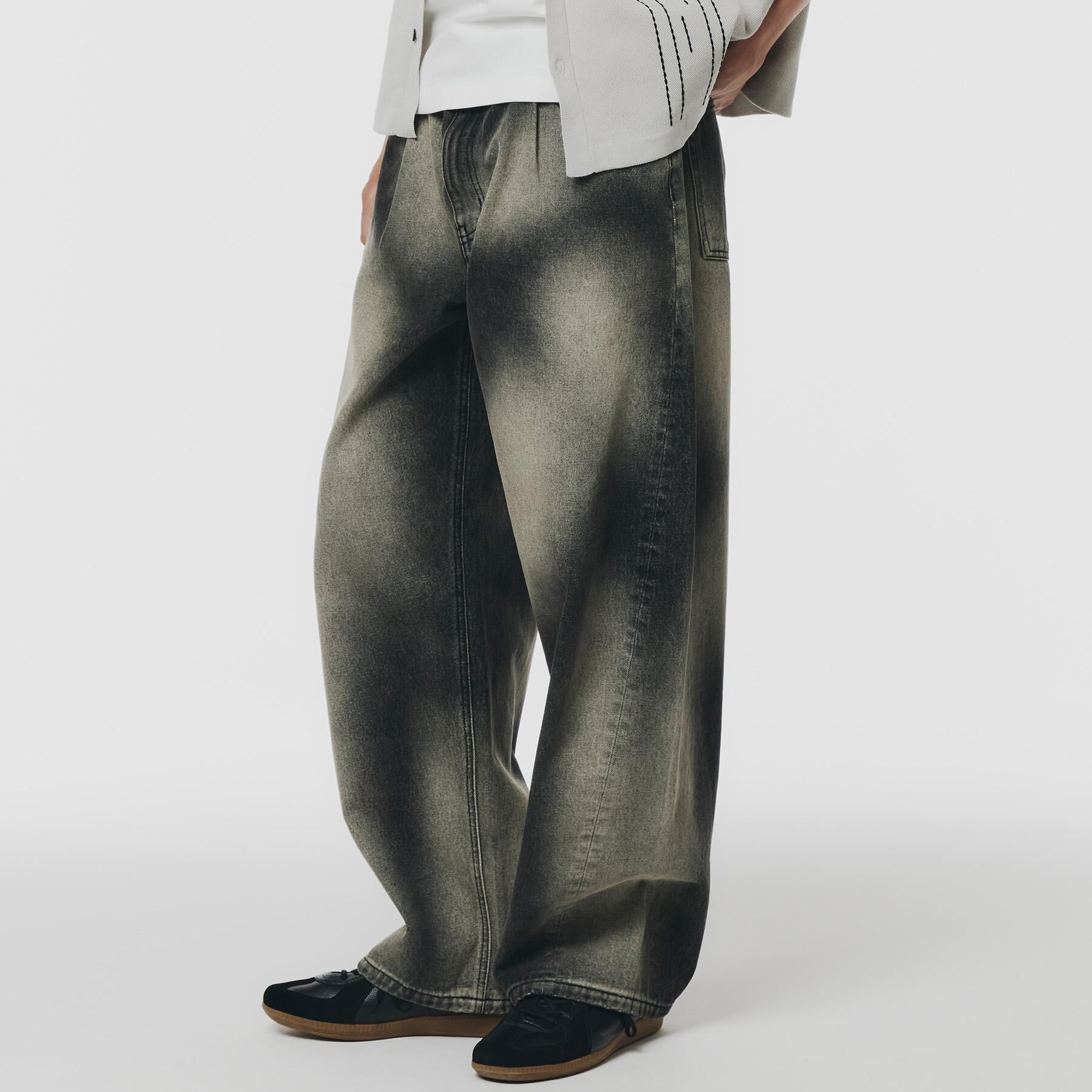 tk.TAKEO KIKUCHI「バレルシルエットパンツ（デニム＆カラーパンツ）」|その他|